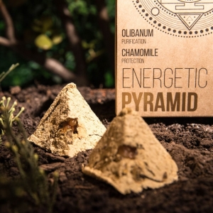 Energetic Pyramids - Frankincense and Chamomile 4pcs