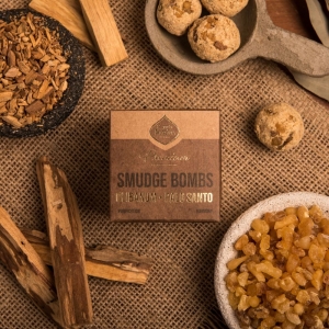 Smudge Bomb Premium - Frankincense and Palo Santo 8pcs