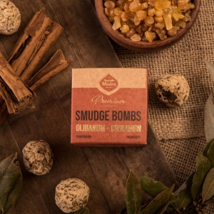 Smudge Bomb Premium - Frankincense and Cinnamon 8pcs