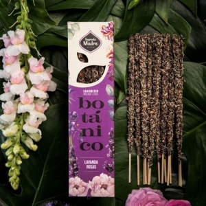 Botanical Incense - Lavender Roses 6 Thick Sticks