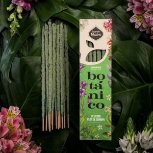 Botanical Incense - Green Tea Champa 6 Thick Sticks