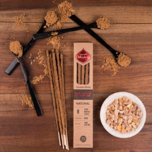 Natural Incense - Sandalwood Olibanum 8 Sticks
