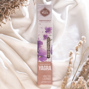 Natural Incense - Yagra, Violet and Lavender 8 Sticks