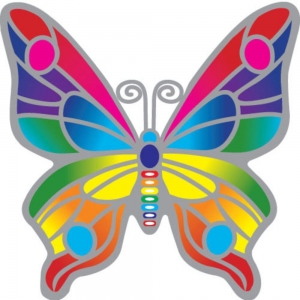 SUNCATCHER - Rainbow Butterfly