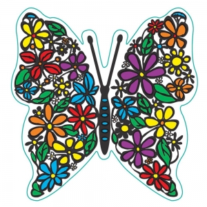 SUNCATCHER - Wildflower Butterfly