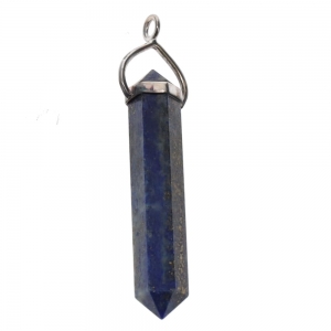 PENDANT - 925 Silver Cap Lapis Lazuli 5-6cm