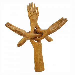 WOODEN STAND - 3 Legs 35cm