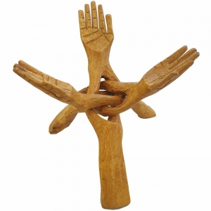 WOODEN STAND - 3 Legs 45cm