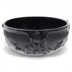 SCRYING BOWL - Maiden Mother Iron with Black Coating 15cm x 5cm