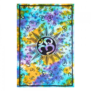 TAPESTRY - Om Sun Tie Dye 150cm x 228cm