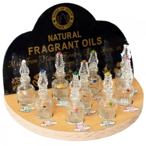 SOI Perfume Oil Tester Wooden Display (9 fragrances)