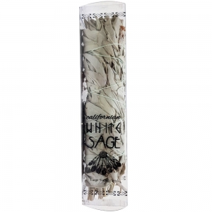 22cm Large White Sage Packaged